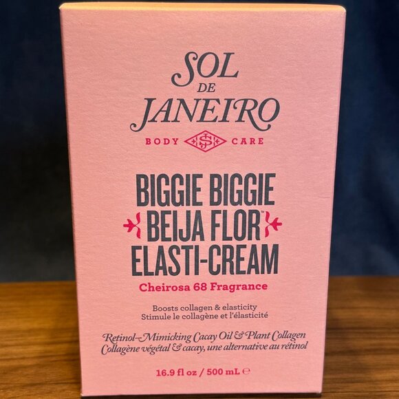 Sol De Janeiro Biggie Biggie Beija Flor Elasti-Cream 16.9 oz LIMITED EDITION - Picture 2 of 5